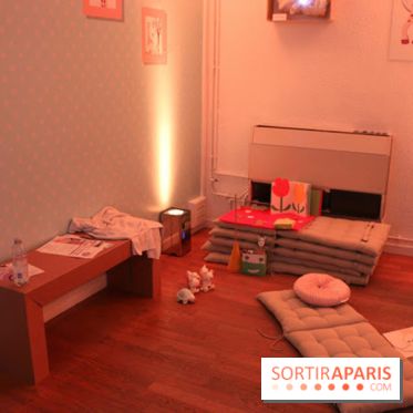 Les Mômans Sophie la Girafe à Paris