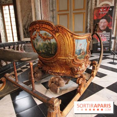 La Chine à Versailles : traineau "Aux Jeux Chonois", 1735