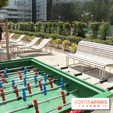 Parc Citroën : baby foot