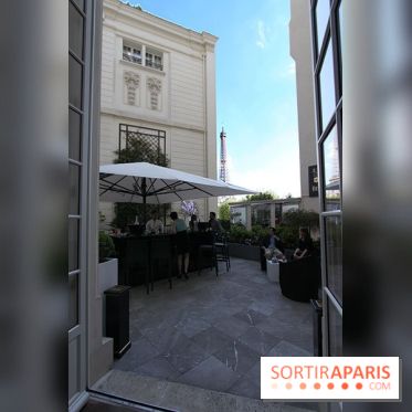 La terrasse d'été du Shangri-La Paris by Belvedere