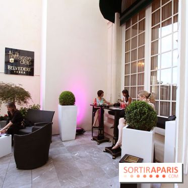 La terrasse d'été du Shangri-La Paris by Belvedere