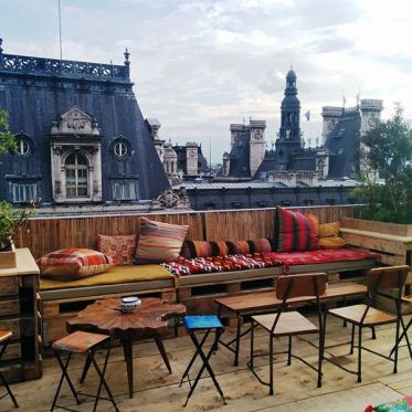 Le Perchoir du Marais au rooftop du BHV