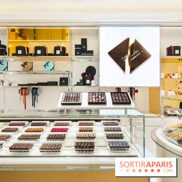 Marcolini Saint-Honoré à Paris, boutique de chocolats
