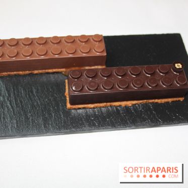 Barres chocolatées Légo, pâtisserie de la Bauhinia