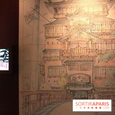 Expo des dessins du Studio Ghibli au Musée Artt Ludique