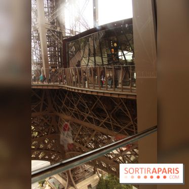 Le premier étage de la Tour Eiffel rénové