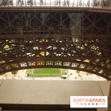 Le premier étage de la Tour Eiffel rénové