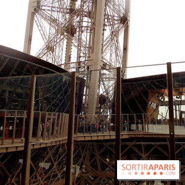 Le premier étage de la Tour Eiffel rénové