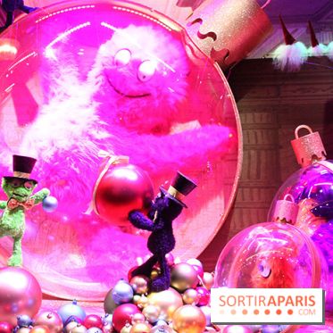 illuminations et vitrines 2014 des Galeries Lafayette