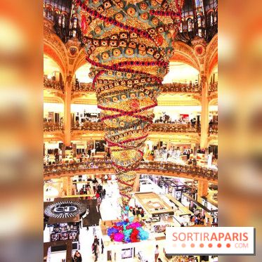 Lancement des illuminations et des vitrines 2014 des Galeries Lafayette