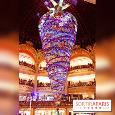 Lancement des illuminations et des vitrines 2014 des Galeries Lafayette