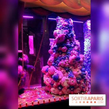 Lancement des illuminations et des vitrines 2014 des Galeries Lafayette
