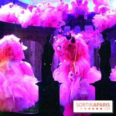 Lancement des illuminations et des vitrines 2014 des Galeries Lafayette