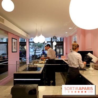 Profiteroles Chérie, le salon de dégustation