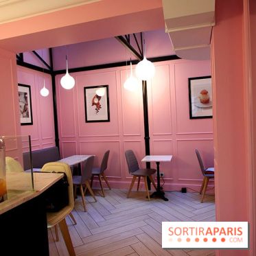 Profiteroles Chérie, le salon de dégustation