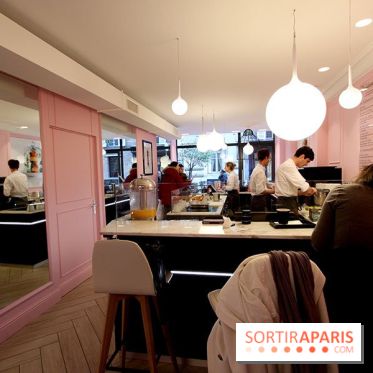 Profiteroles Chérie, le salon de dégustation