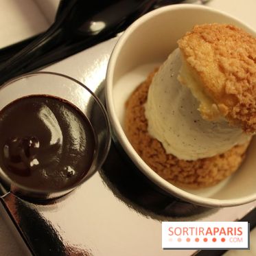 Profiteroles Chérie, Ma Chérie vanille