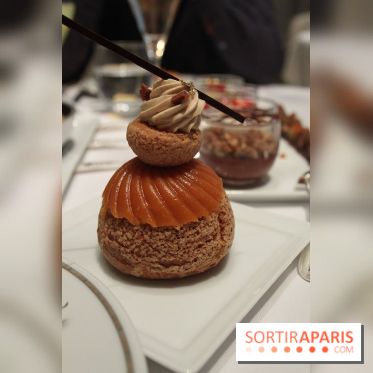 Religieuse au caramel de Christophe Michalak