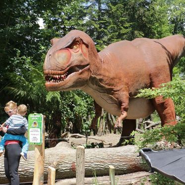 Les Dinosaures investissent le Zoo de Thoiry