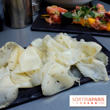 L-assiette de gouda à la truffe de la Petite Mangerie restaurant