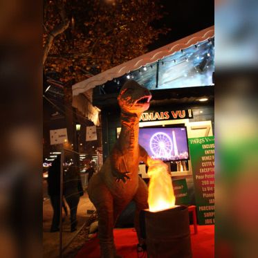 Le Marché de Noël des Champs-Elysées 2011 , exposition automates