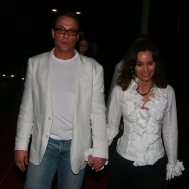 Jean-Calude Van Damme et sa femme