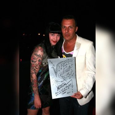 Miss Kittin et Jean-Roch