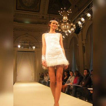 Salon du Mariage couture, Mariage au Salon 2012, robe Jaya Concept