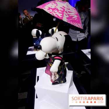 Snoopy and Belle à la Fashion Week 2015