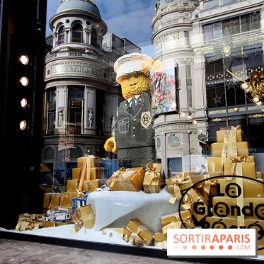 Les vitrines de Noël des Galeries Lafayettes 2015