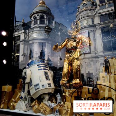Les vitrines de Noël des Galeries Lafayettes 2015