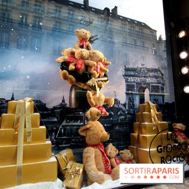 Les vitrines de Noël des Galeries Lafayettes 2015