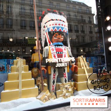 Les vitrines de Noël des Galeries Lafayettes 2015