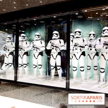 Les vitrines de Noël des Galeries Lafayettes 2015