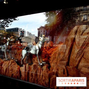 Les vitrines de Noël des Galeries Lafayettes 2015