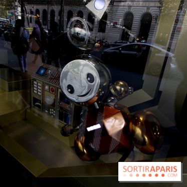 Les vitrines de Noël des Galeries Lafayettes 2015