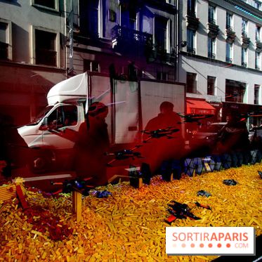 Les vitrines de Noël des Galeries Lafayettes 2015