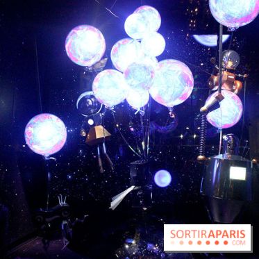 Les vitrines de Noël des Galeries Lafayettes 2015