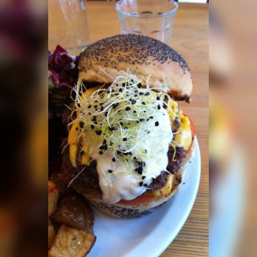 Cheeseburger aux jeunes pousses, Super Nature