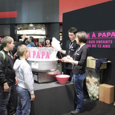 Barbe à papa, Salon de l'Agriculture 2012