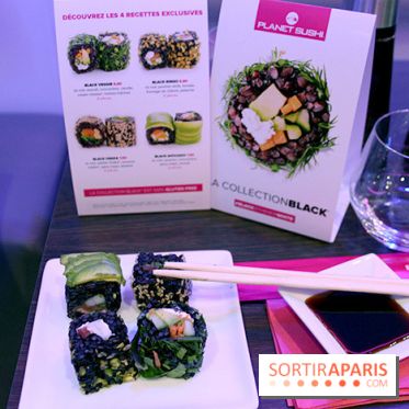 La collection Black de Planet Sushi
