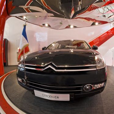 Les Citroën présidentielles au C_42 des Champs Elysées