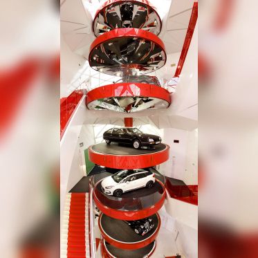 Les Citroën présidentielles au C_42 des Champs Elysées