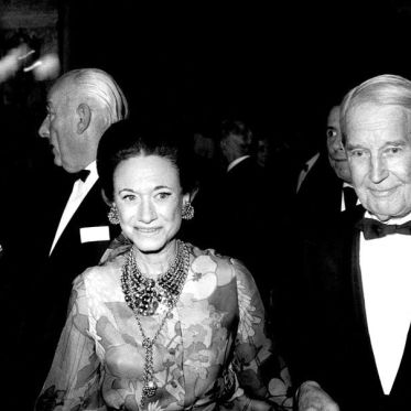 Lido 78,  célébrités, De gauche à droite: La Duchesse de Windsor, Maurice Chevalier, Pierre Louis Guérin