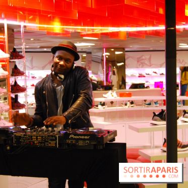 DJ au stand Sneakers - Afterwork des Galeries Lafayette pour le Summer Break