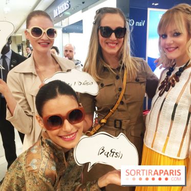 Défilé pour présenter une partie de la collection Sping-Summer 2016 - Afterwork des Galeries Lafayette pour le Summer Break