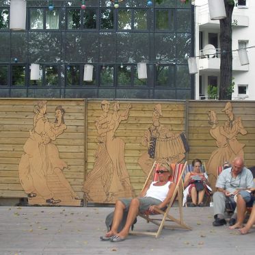 La guinguette à Paris Plage La Villette