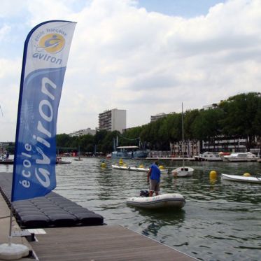 Espace Aviron à Paris Plage La Villette