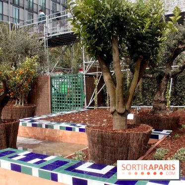 Jardin d'Orient à l'Institut du Monde Arabe