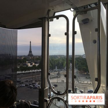 La Grande Roue en restaurant Ephémère, les photos